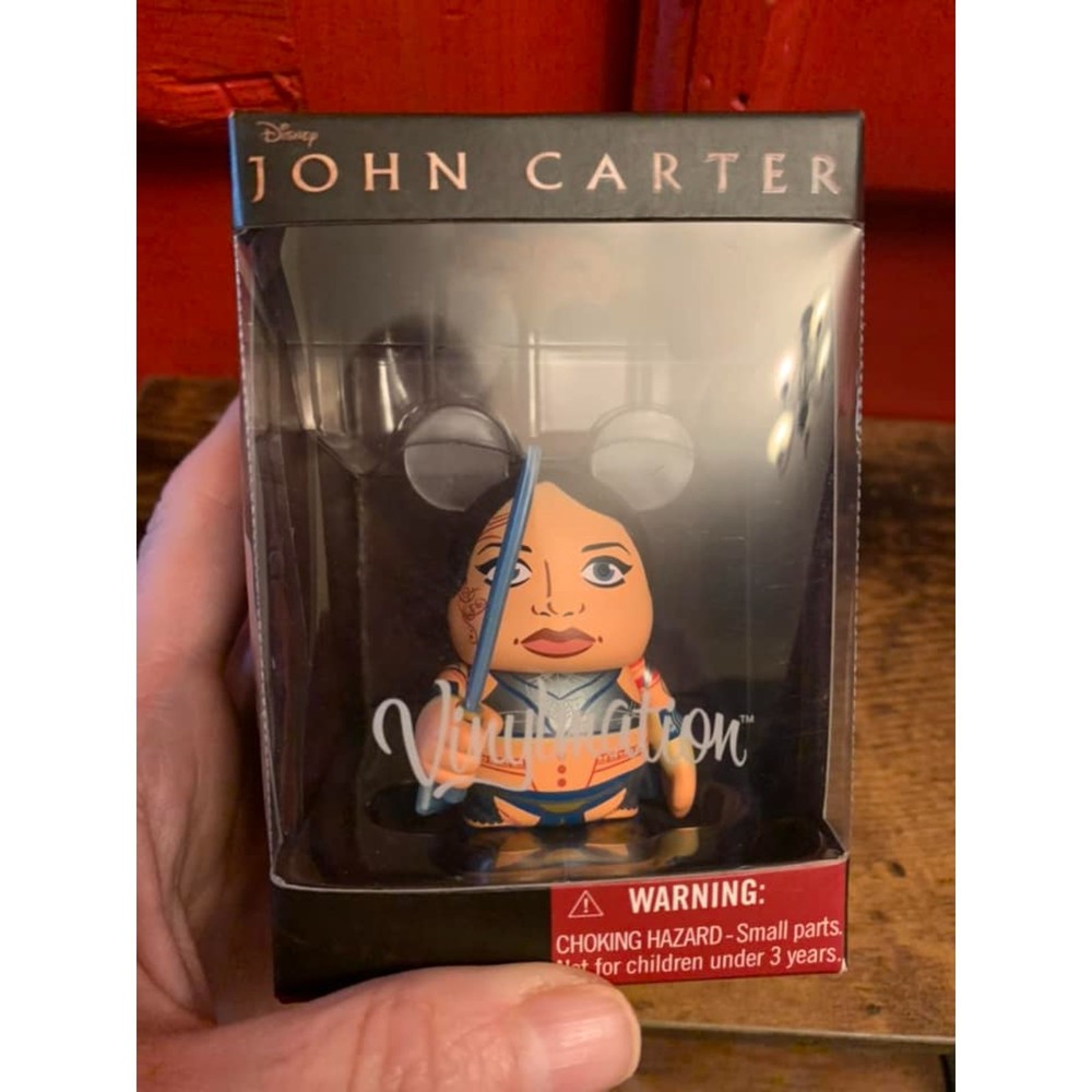 NEW IN SEALED BOX Disney Vinylmation John Carter Dejah Thoris MINT 3" Collectble